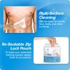 FILTRA Ultra Thick Body Wipes | Adult Wipes | Bed Bath | Bathing Wipes Pre-Moistened | Re-Sealable Zip Lock | Shower Replacement | (10 count (Pack of 4)) view 4