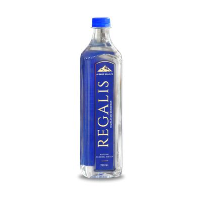 Regalis Himalayan Grandeur (750 ML) | Natural Mineral Water | PH 7.9+ | Pack of 12