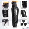 SOLIMPIA HT-6026 Digital Display 0mm Professional Cordless Hair Clippers Rechargeable Wireless Hair Grooming Set Beard Trimming Beard Styling Rechargeable Li-ion Battery 1000mAh 240 min Runtime,Men view 2