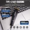 SOLIMPIA HT-6026 Digital Display 0mm Professional Cordless Hair Clippers Rechargeable Wireless Hair Grooming Set Beard Trimming Beard Styling Rechargeable Li-ion Battery 1000mAh 240 min Runtime,Men view 4