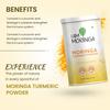 I Am Moringa Turmeric Powder 100 gm Blend of Moringa & Haldi Powder Rich in Antioxidants & Nutrients with No Added Additives Pack of 2 view 3