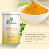 I Am Moringa Turmeric Powder 100 gm Blend of Moringa & Haldi Powder Rich in Antioxidants & Nutrients with No Added Additives Pack of 2 view 4