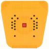 GMAcu Acupressure Magnetic Pyramidal Foot Power Mat  Therapy for Stress & Pain Relief, Boost Blood Circulation, Useful for Heel, Knee, Leg, Sciatica, and Health Care Massager  Yellow view 1