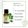 Ancient Healer Moringa Oil - Cold-Pressed, Pure & Natural, Carrier Oil for Skin, Hair, Face care - Moringa Seed Oil, 15 ml view 2