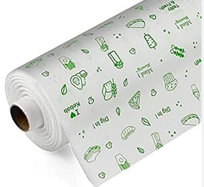 GOLD MAX 25 Meter Butter Paper Roll | Chapati Wrap | Paper Burger Wrap | Reusable, Food Wrap | Lunch Box Safe | Heavy Duty Butter Paper Roll for Roti, Paratha, Sandwich Wrap - (Pack of 1)