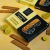 Baker's Studio Lemon Almond Biscotti 200gm - No Maida & No Sugar | Thin, Crispy Biscuits with Lemon Zest & Almonds | Naturally Sweetened with Jaggery | Made with Jowari Flour & Milk Solids view 3