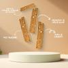 Baker's Studio Lemon Almond Biscotti 200gm - No Maida & No Sugar | Thin, Crispy Biscuits with Lemon Zest & Almonds | Naturally Sweetened with Jaggery | Made with Jowari Flour & Milk Solids view 4