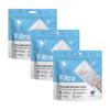 FILTRA Disposable Wet Wash Gloves | Body Wipes | Bathing Gloves | Bed Bath Wipes | Bathing Wipes Pre-Moistened | 3 x Re-Sealable Zip Lock Pouches of 10 Gloves (3 Packs of 10 Gloves) view 1
