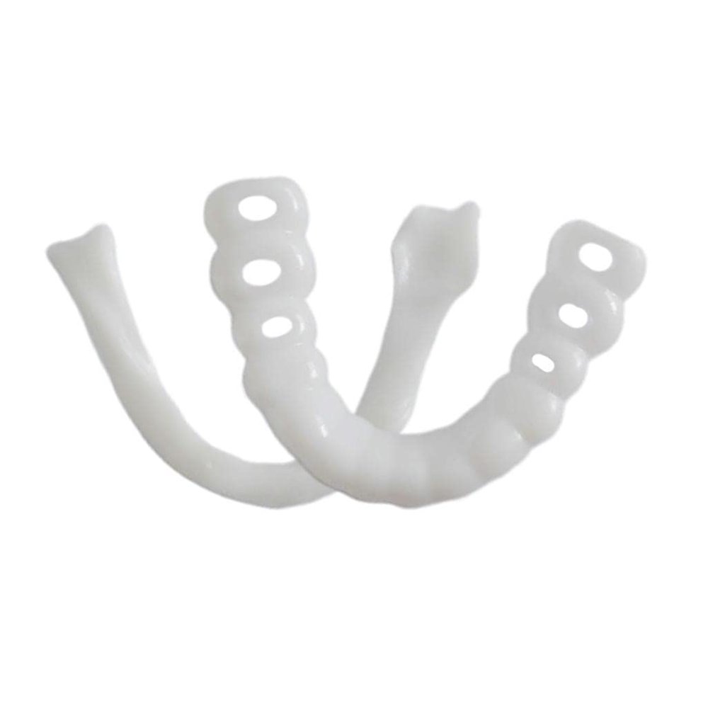 CALANDIS Silicone Upper/Lower False Teeth Dental Veneers Dentures Fake Tooth Lower