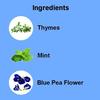 Asian Herbs Skin Glow Tea - Enhance Skin Radiance, Moisturize, and Promote Clarity | Infused with Chamomile, Lavender, Blue Pea, Rose & Thyme (100grams) view 3