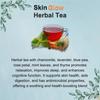 Asian Herbs Skin Glow Tea - Enhance Skin Radiance, Moisturize, and Promote Clarity | Infused with Chamomile, Lavender, Blue Pea, Rose & Thyme (30 Tea Bags) view 2