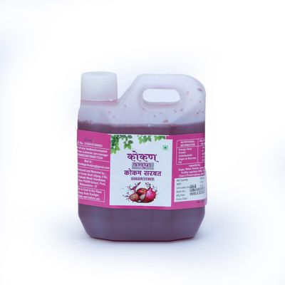 Kokum Sharbat by Kokan Vasudha | kokum syrup | kokum juice - Authentic Maharashtrian Kokum Syrup for Refreshing Taste (500ml)