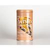 Delfi Twister Cappuccino Cream Covered With Crispy Wafers Filled With a Smooth Cappuccino Cream 320g (Imported Malaysia) view 3