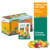 Naturo Tropical Fun Assorted Fruit Bars, Pouch Dispenser (12 Packs*6 Mango Fruit Bars) | Travel Pack view 4
