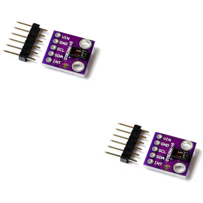(2 pc) FlyRobo GY-MAX30100 Pulse Oximeter Heart Rate Sensor Development Board