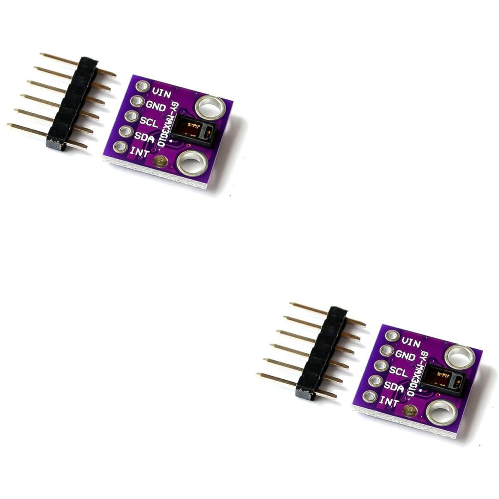 (2 pc) FlyRobo GY-MAX30100 Pulse Oximeter Heart Rate Sensor Development Board