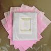 8"x10" MEDIUM HYGIENE Leakproof Sanitary Disposal Bags (25 Bags Per Pack) for Used Sanitary Pads, Baby Diapers, Panty Liner, Tampons, Condoms (Pink and White) | 75 (3 x pack of 25 bags) view 1