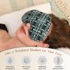 Oscar home Heart Shaped Weighted Eye Mask for Sleeping & Migraine - Eye Pillow, Lavender Eye Pillow Weighted Lavender Eye Mask, Meditation Eye Pillows for Yoga & Relaxation. Weighted for Love & Relaxation, Hot/Cold Compress (Multicolor 2) view 3