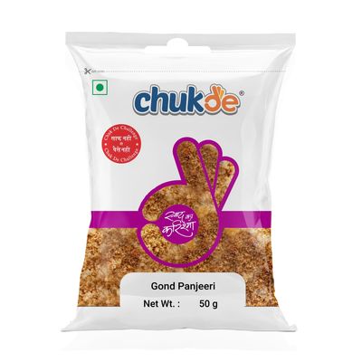 Chukde - Gond Panjeeri - Tragacanth Crystals - Edible Gum - 50 Gram - Pack of 4
