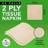 Honest Home 2 Ply Bamboo Tissue Paper Napkins | 200 Pulls | 50 Pulls x 4 Boxes | Soft, Strong & Highly Absorbent | For Home & Dining Table Use view 4