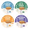 JAWAI ROASTED WHOLE WHEAT KHAKRA COMBO- Plain Diet, Methi, Manchurian, Punjabi Khakhra, Plant Based, Ready To Eat Healthy Snacks, Vaccum Packed (Pack of 4-200 gms each) view 1