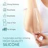 mygezi Silicone Scar Sheets, Silicon gel sheets for Scars Transparent Medical Silicone Gel Tape for Scar Removal, Silicone Scar Tape Roll For Hypertrophic Scars and Keloids Caused by Surgery view 4