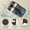 CETC Aokai WF-2022 Electric Ultrathin Shavers For Men,Electric Razor,Close Shave Head Shavers For Bald Men With 1 Extra Foil Blade,1 Travel Pouch IPX4 Waterproof Low Noise Runtime 60 Mins,Black view 2