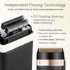 CETC Aokai WF-2022 Electric Ultrathin Shavers For Men,Electric Razor,Close Shave Head Shavers For Bald Men With 1 Extra Foil Blade,1 Travel Pouch IPX4 Waterproof Low Noise Runtime 60 Mins,Black view 4