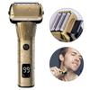 HATTEKER HT-607S Foil shaver, Beard Shaver 5 Blade Shaver for Men Popup Beard Trimmer with Rechargeable 2 Adjustable Speeds, digital display, lock function, Men's Beard Shaver runtime 100 minutes view 2