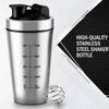 BOTAKI TUKA Stainless Steel Protein Shaker Gym Bottle - 750ml | Silver | 100% Leakproof Design with Knob - Ideal for Pre-Post Workout Hydration, Ideal For Protein (Silver) view 3