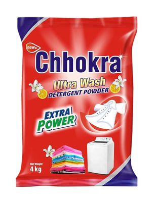 Chhokra Extra Power Ultra Wash Detergent Powder - 1kg (Pack of 2)