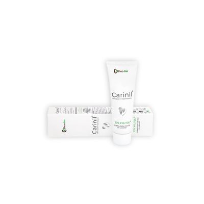 Carinil 10% Xylitol Toothpaste | Anti-Cavity, Diabetic Friendly | Prevents Dry Mouth and Ulcers| No SLS |No Paraben | No Artificial Colours or Flavours | with Fluoride and Herbs - 100gms Pack of 6