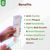 Carinil 10% Xylitol Toothpaste | Anti-Cavity, Diabetic Friendly | Prevents Dry Mouth and Ulcers| No SLS |No Paraben | No Artificial Colours or Flavours | with Fluoride and Herbs - 100gms Pack of 6 view 4