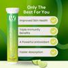 Lukewarm Vitamin C with Zinc | 15 Effervescent Tablets | Lemon Flavour view 4