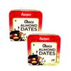 Dark Chocolate with Almond Dates | Enjoy Guilt-Free | Roasted Almond & Dates | Rich in Antioxidants | Preservative free | Skin Enhancement | Stress Reduction | Pack of 2 | Try to Feel the difference view 1