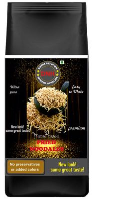 DISHAN NUT HOUSE Fried Noodles | For Chinese Bhel, Soups & Sizzlers | Ready-To-Eat, Preservative Free (300 gram) (Pack of 1)