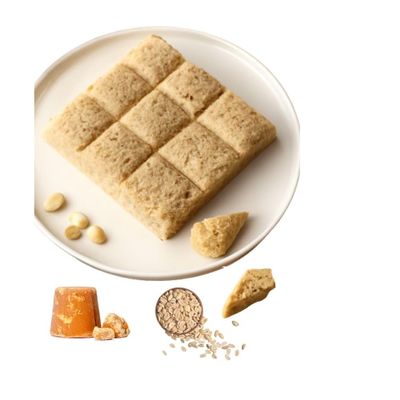 LONAVALA FOODS Famous Malai Chikki - 250 grams | No Added Preservatives And Colours | Aromatic Sesame Seed, Crunchy Nuts & Jaggery | Indian Sweet Butter Chikki Bars