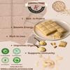 LONAVALA FOODS Famous Malai Chikki - 250 grams | No Added Preservatives And Colours | Aromatic Sesame Seed, Crunchy Nuts & Jaggery | Indian Sweet Butter Chikki Bars view 2