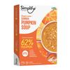 Simplify Foods Curried Pumpkin Instant Soup | Made with 62% Real Pumpkin | Pack of 1 (Makes 500ml) | Just Add Hot Water | No Cooking Required | Clean Label | 0% Additives or Preservatives view 1