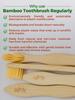 Allure Bamboo Toothbrush Charcoal - OT-02-PACK4 view 4