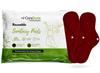 CareDone Super Comfy Heavy Flow Pad - Extra Large Reusable Sanitary Cloth, Organic Cotton, Leak Proof, Lasts Up to 75-100 Washes (Mahroon, Pack of 2) view 1