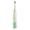 Electric Toothbrush for Kids (green) Ages 3-12  Includes 5 Replacement Brush Heads & Tooth Brushing Chart  Gentle Cleaning with Soft Bristles, 2-Minute Timer, Fun Habit Tracker  Perfect for Boys & Girls view 2