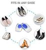 Jankylabh Gel Heel cups Silicone Heel Pad for Heel Ankle Pain, Heel Spur Shoe Support Pad for Men and Women Shock Cushion Pad for Heels view 4