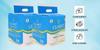 Claret 2-Ply Kitchen Towel Roll, 60 Sheets per Roll (4 Rolls), Soft, Absorbent Tissue for Cleaning, Kitchen Hygiene, Wiping & Safety, Pack of 2  Durable, Hygienic & Highly Absorbent. view 2