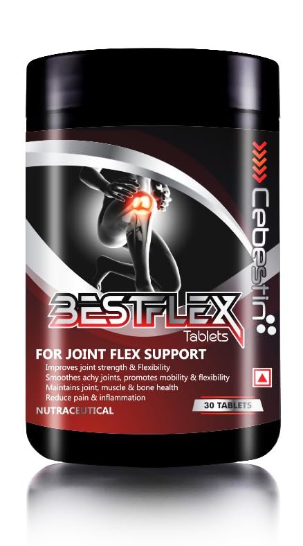 Best Flex Joint Support Tablets - Advanced Formula for Flexibility & Comfort - 30 Capsules