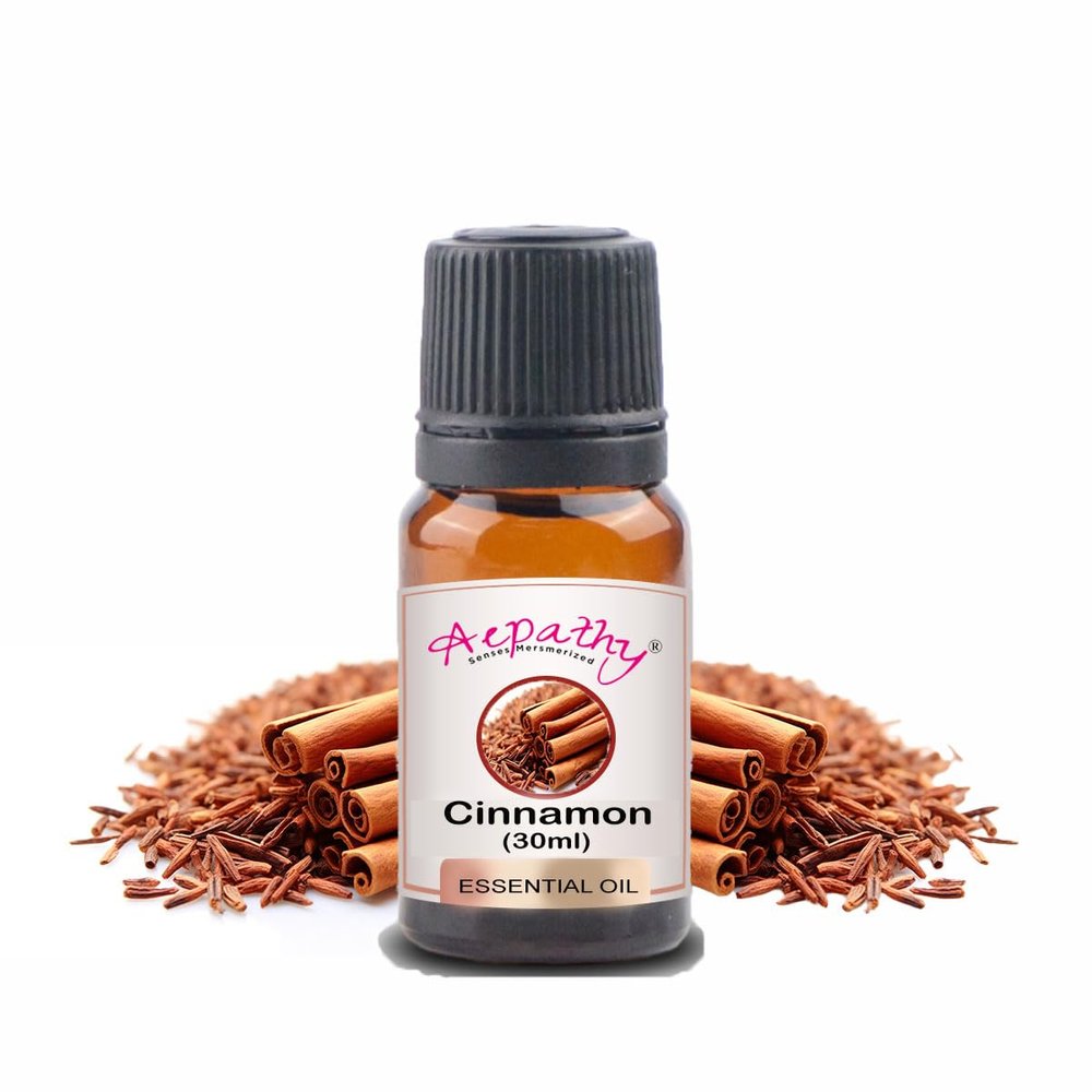 Aepathy Cinnamon Essential Oil 30Ml | for Home, Candle, Office| for Aromatherapy, Diffuser, Soap & Candle Making | pack of 1