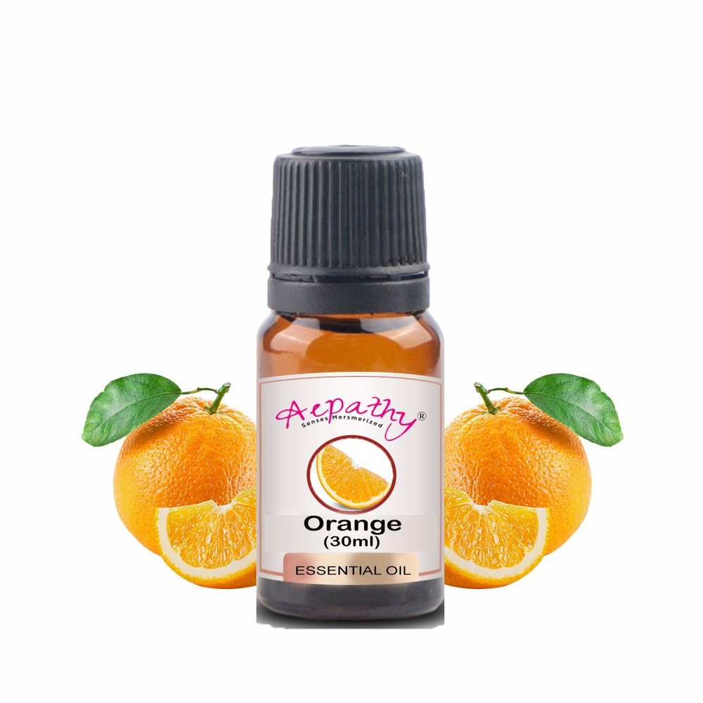 Aepathy Orange Essential Oil 30Ml | for Home, Candle, Office| for Aromatherapy, Diffuser, Soap & Candle Making | pack of 1