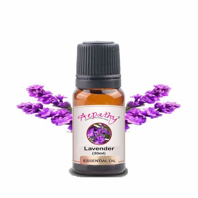 Aepathy Lavender Essential Oil 30Ml | for Home, Candle, Office| for Aromatherapy, Diffuser, Soap & Candle Making | pack of 1