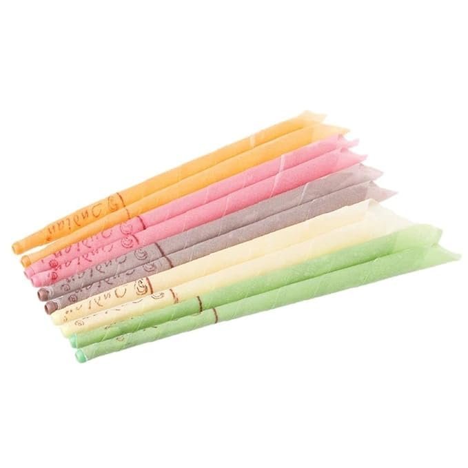 10Pcs / set Ear Treatment Healthy Care Ear Candles Ear Wax Removal Cleaner Ear Coning Treatment Indian Therapy Fragrance Candling