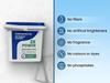 Ethiek Concentrated Detergent Washing Powder, only 20gm for 1 load | Top Load, Front Load & Hand Wash | 3X Power for Tough Stain Removal, 100% Natural & Organic | Baby Safe & Biodegradable - 3.2 kgs view 2